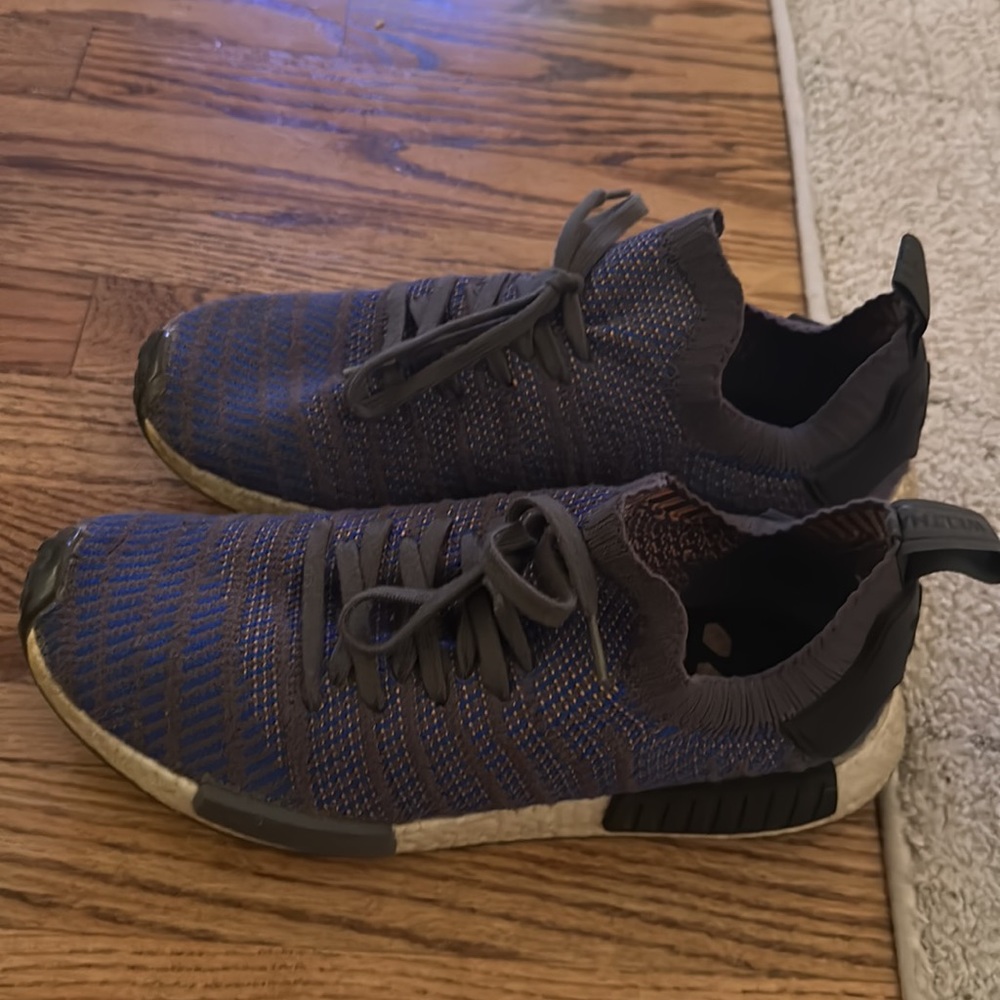 Men’s Size 13 Adidas NMD R1 Blue/Orange